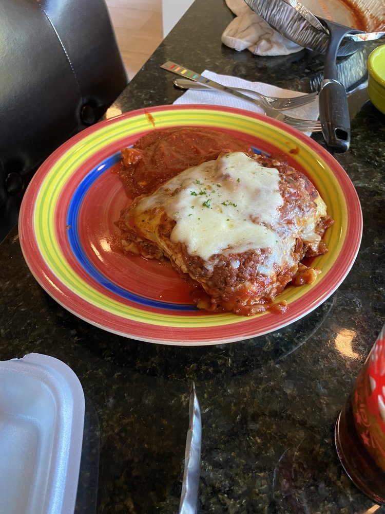 Order Meat And Cheese Lasagna food online from Campobello's Cucina Italiana store, East Amherst on bringmethat.com