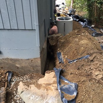 Wu Construction - Very detailed work around landscaping and AC unit. - Waterproofing Near Me - Seattle, Washington Wu Construction - Very detailed work around landscaping and AC unit. - Waterproofing Near Me - Seattle, Washington