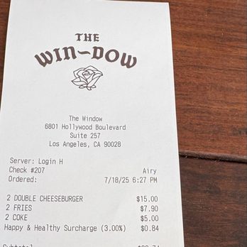 The Win-Dow - Hollywood - Burgers Near Me - Los Angeles, California The Win-Dow - Hollywood - Burgers Near Me - Los Angeles, California