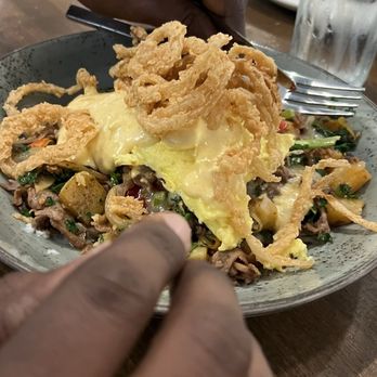 Great Maple - Ribeye Hash (eggs scrambled)... 10/10 - Breakfast & Brunch Near Me - Anaheim, California Great Maple - Ribeye Hash (eggs scrambled)... 10/10 - Breakfast & Brunch Near Me - Anaheim, California