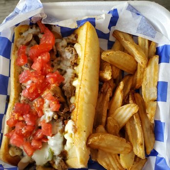 Blue 42s Burger Bar - Eagle Philly add tomato. - Burgers Near Me - Morganton, North Carolina Blue 42s Burger Bar - Eagle Philly add tomato. - Burgers Near Me - Morganton, North Carolina