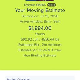 This is what the last quote was and they charged me $2948.20 This is what the last quote was and they charged me $2948.20