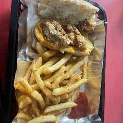 Buckhead Cafe - Jdubbzs sub with garlic parm sauce