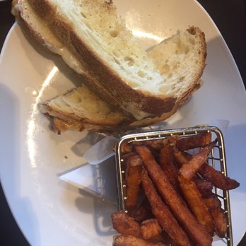 110 Grill - Grilled cheese with sweet potato fries. - New American Near Me - Fall River, Massachusetts 110 Grill - Grilled cheese with sweet potato fries. - New American Near Me - Fall River, Massachusetts