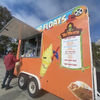 Tiki Treats - a man standing in front of a food truck - Ice Cream & Frozen Yogurt Near Me - Oceanside, California Tiki Treats - a man standing in front of a food truck - Ice Cream & Frozen Yogurt Near Me - Oceanside, California