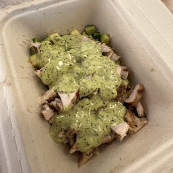 The Outpost Grill - Chicken Pesto Bowl - Sandwiches Near Me - Long Beach, California The Outpost Grill - Chicken Pesto Bowl - Sandwiches Near Me - Long Beach, California