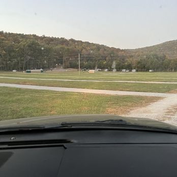 The Caverns - Pulling in to camping site. Lots of space. - Music Venues Near Me - Pelham, Tennessee