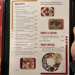 Indian Spice Restaurant - Menu - appetizers - menu, sushi and sashimi - Indian Near Me - Rancho Cordova, California