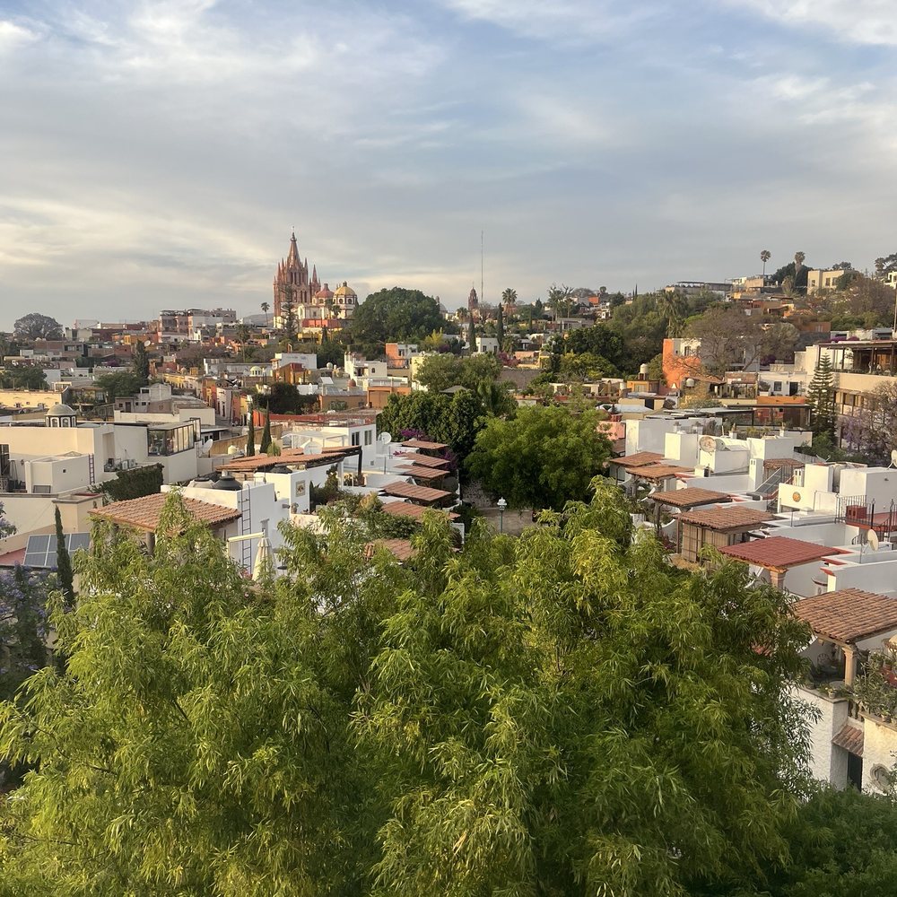 Luna Rooftop - The view during the day - Cocktail Bars Near Me - San Miguel de Allende, GUA