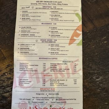La Sandwicherie - Wynwood - Menu - Sandwiches Near Me - Miami, Florida