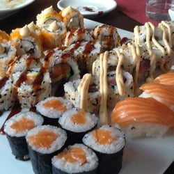 Flor de Sushi - Espectacular "combinado de 34 piezas"