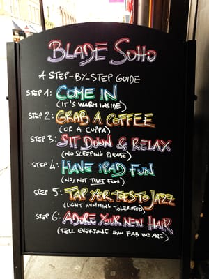 Menu photo 2 Blade Soho London, XGL Menu photo 2 Blade Soho London, XGL