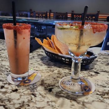 Super Mex - Paloma (left) house margarita (left). Both really good! - Mexican Near Me - Whittier, California Super Mex - Paloma (left) house margarita (left). Both really good! - Mexican Near Me - Whittier, California