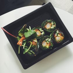 Wasabi Sushi Lounge - Rice paper rolls with tempura