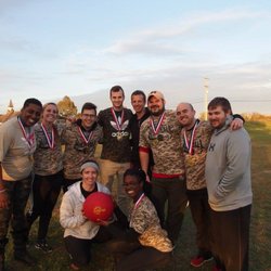 Mid-Missouri Kickball - Champions of the Fall 2017 season. Team RWB COMO