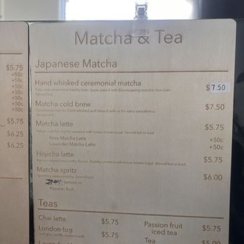 Bloomsgiving - Matcha & tea menu - Florists Near Me - Mountain View, California