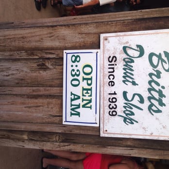 Britt's Donuts - I think they've been using the same recipe since 1939, as they should! DELICIOUS! - Donuts Near Me - Carolina Beach, North Carolina