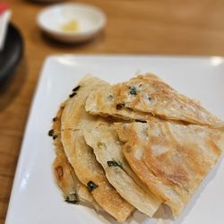 Dough Zone Dumpling House - Walnut Creek - Green Onion Pancake Thin n Crispy