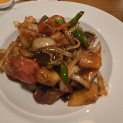 Thai Smile - Crab ragoon and sweet and sour chicken