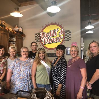 Dolli's Diner - The infamous Dollie herself, the future Mrs Stringer, and her "I Do Crew" 9-29-19 Great experience and food - Burgers Near Me - Nacogdoches, Texas Dolli's Diner - The infamous Dollie herself, the future Mrs Stringer, and her "I Do Crew" 9-29-19 Great experience and food - Burgers Near Me - Nacogdoches, Texas
