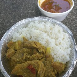 El Cibao Cle Restaurant - Guisado de Cerdo lunch to go. Super good!
