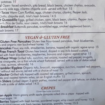 Meli Cafe - Vegan menu - Breakfast & Brunch Near Me - Chicago, Illinois