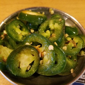 Ming's BBQ - Slimey jalapenos that was actually served to me meaning they must be using this to cook with food bc you can't tell once it's cooked ew! - Barbeque Near Me - Duluth, Georgia Ming's BBQ - Slimey jalapenos that was actually served to me meaning they must be using this to cook with food bc you can't tell once it's cooked ew! - Barbeque Near Me - Duluth, Georgia