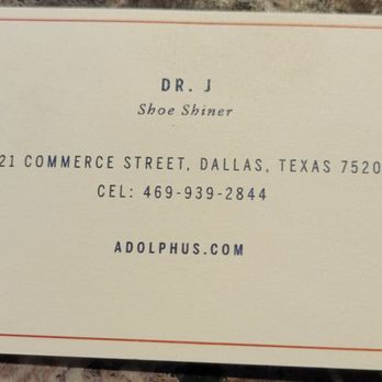 The Adolphus, Autograph Collection - Shoe Shine - Hotels Near Me - Dallas, Texas