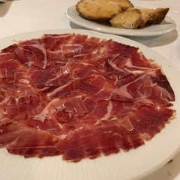 Delicious! Meat and bread with tomato! Delicious! Meat and bread with tomato!