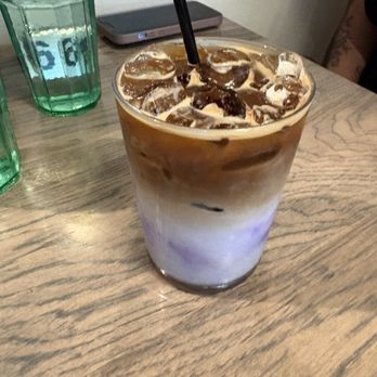 Kasama - Ube iced latte - Filipino Near Me - Chicago, Illinois Kasama - Ube iced latte - Filipino Near Me - Chicago, Illinois
