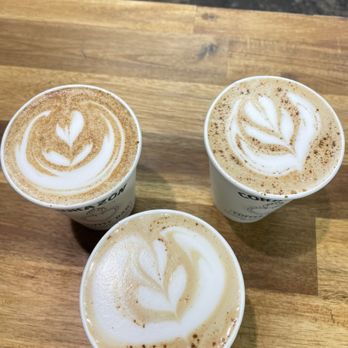 Corazon Coffee Bar - Three Spanish Lattes - Coffee & Tea Near Me - Santa Ana, California Corazon Coffee Bar - Three Spanish Lattes - Coffee & Tea Near Me - Santa Ana, California
