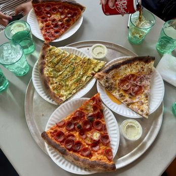 Allday - pepperoni, pickle, sweet sausage - Pizza Near Me - Austin, Texas