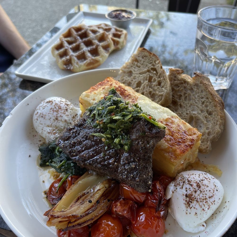 Greenhorn Cafe - a plate of food on a table - Cafes Near Me - Vancouver, British Columbia Greenhorn Cafe - a plate of food on a table - Cafes Near Me - Vancouver, British Columbia