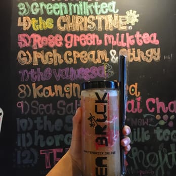 Tea Brick - The design of the cup is pretty high quality and feels pretty hipster - Tea Rooms Near Me - Monterey Park, California Tea Brick - The design of the cup is pretty high quality and feels pretty hipster - Tea Rooms Near Me - Monterey Park, California