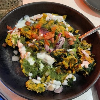 Tikka Masala - Crispy Palak chat - Indian Near Me - Bethesda, Maryland Tikka Masala - Crispy Palak chat - Indian Near Me - Bethesda, Maryland