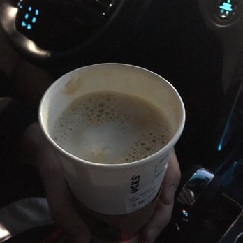 Starbucks - What do you know - another crappy experience at this place. A good inch and a half or more below the top of the cup. - Coffee & Tea Near Me - Vacaville, California