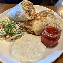 Chilaquiles Burrito
