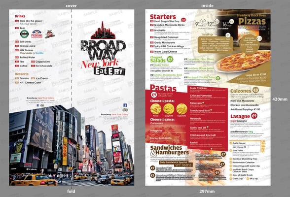 Menu photo 7 Broadway New York Eatery Dublin, D