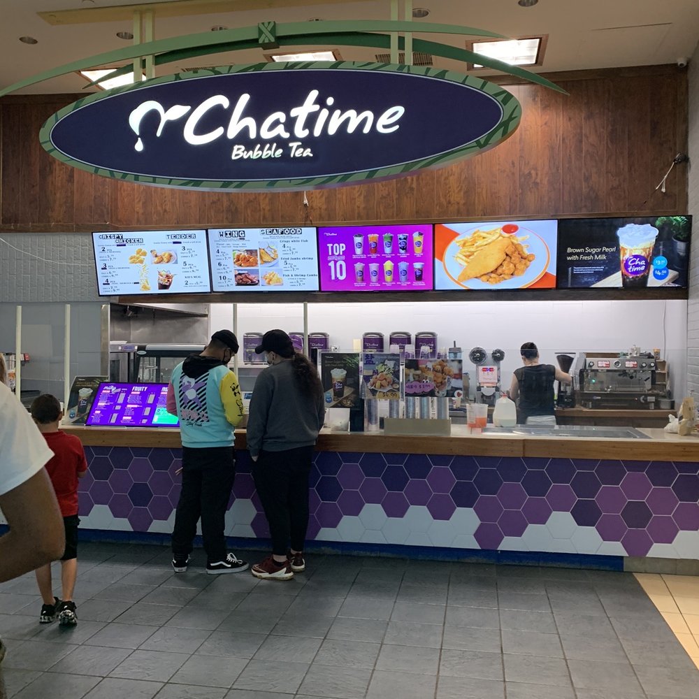 Kiosk in food court