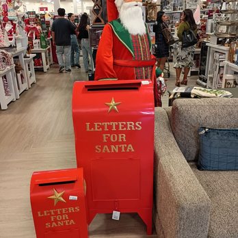 HomeGoods - Who needs usps, fedex, or ups when you have santa? - Department Stores Near Me - El Segundo, California