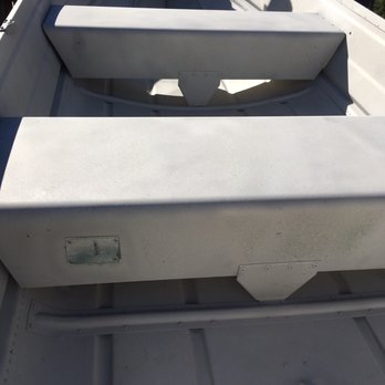 Aries Blasting - All the old paint and non skid strips are completely gone! - Sandblasting Near Me