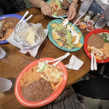 Las Cazuelas - Dinner time! We were super happy! - Mexican Near Me - Seaside, California