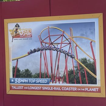 Six Flags Magic Mountain - The new wonder women ride coming soon - Amusement Parks Near Me - Valencia, California Six Flags Magic Mountain - The new wonder women ride coming soon - Amusement Parks Near Me - Valencia, California