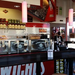 Jimmy John's - Fresh sandwiches.  Hunters club my favorite.