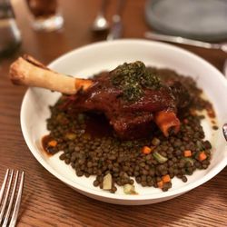Mara - BRAISED LAMB SHANK - (8.1/10) ~ Very flavorful and tender. If rice was used instead of lentils, it would have been better