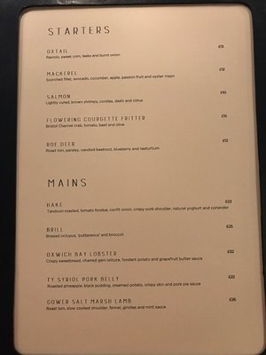 Menu photo 1 The Beach House Swansea, 