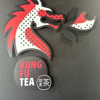 Kung Fu Tea - Wall logo - Bubble Tea Near Me - Davie, Florida
