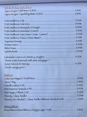 Menu photo 4 Es Roquessar Valldemossa, PM