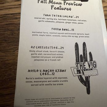 The Vig McCormick - New American Near Me - Scottsdale, Arizona The Vig McCormick - New American Near Me - Scottsdale, Arizona