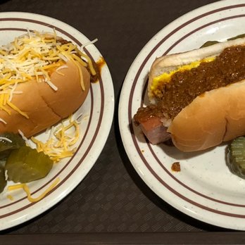 Tony Packo's - Basic Hungarian Tony Packo Dogs - with and with cheese - both delish! - Fast Food Near Me - Toledo, Ohio